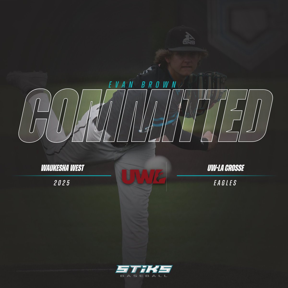 stiksacademy's tweet image. 🚨Commitment Alert! 🚨 Congratulations to 2025 right handed pitcher @evanbrown_3 on his commitment to @UWLAXBaseball!! #STiKS