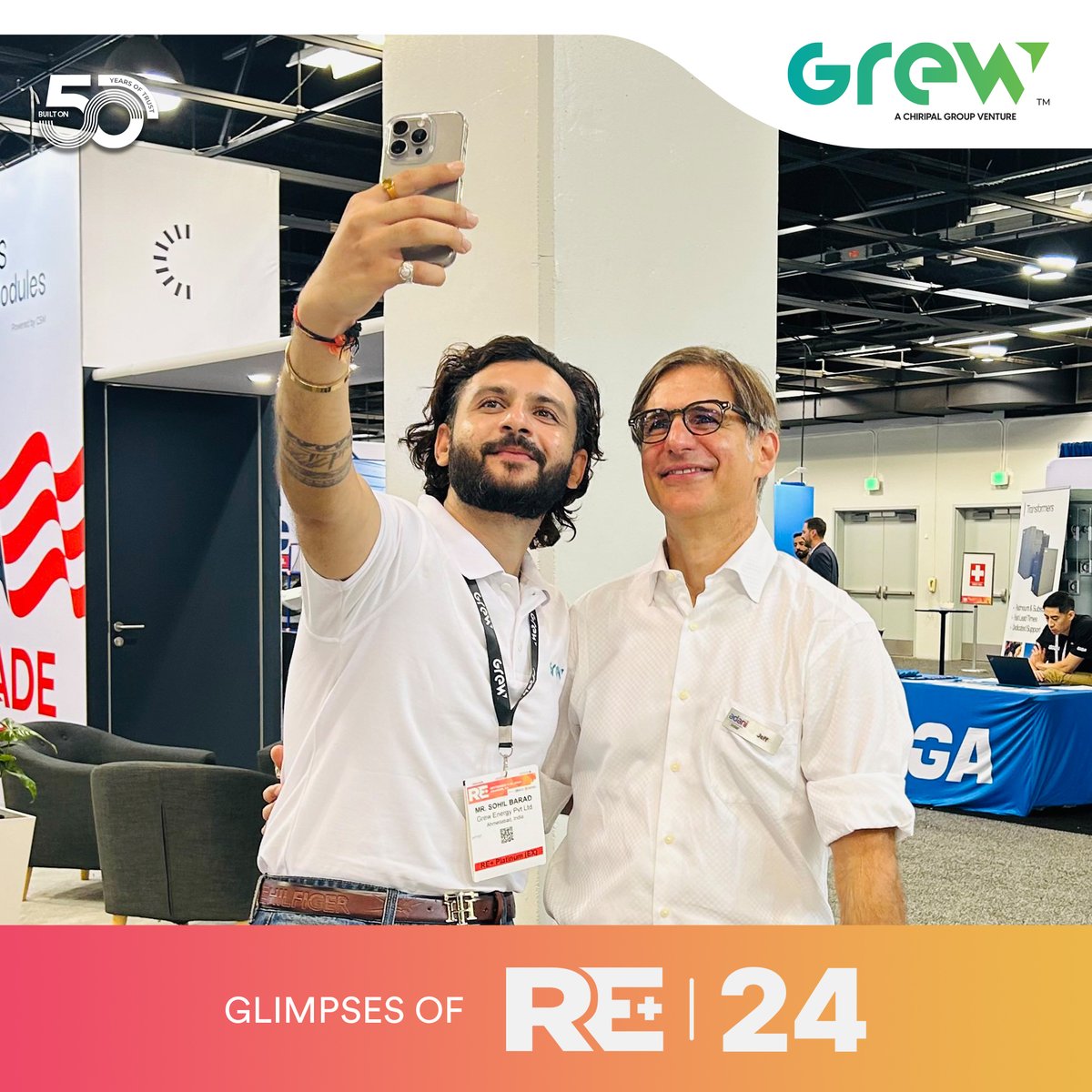 grew_solar's tweet image. We’re leaving with fresh ideas, strengthened partnerships, and a renewed commitment to powering the US with solar energy in the near future.

#GREW #PoweringTheNext #NextGenModules #SolarPower #SolarEnergy #Sustainability #GoSolar #Solar #RenewableEnergy #RE+ #USAEvents