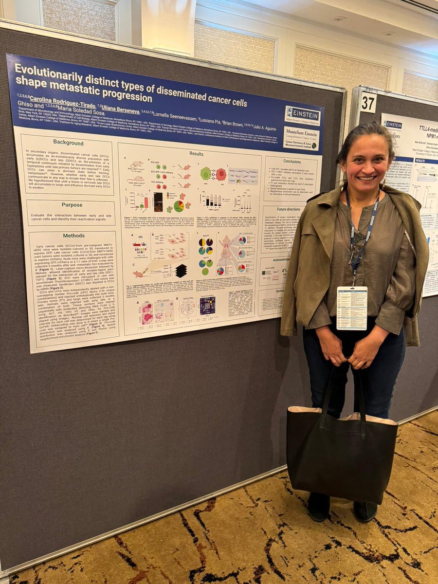 soledad sosa lab (@soledadsosa80) on Twitter photo Congratulations <a href="/CarolinaRodTi/">CarolinaRodriguezT</a> for winning a prize 🏆 for best talk at the annual <a href="/EinsteinMed/">Albert Einstein College of Medicine - Official</a> retreat!! Happy postdoc appreciation week!! Well done. You deserve it!!! @proudPI Congratulations <a href="/CarolinaRodTi/">CarolinaRodriguezT</a> for winning a prize 🏆 for best talk at the annual <a href="/EinsteinMed/">Albert Einstein College of Medicine - Official</a> retreat!! Happy postdoc appreciation week!! Well done. You deserve it!!! @proudPI