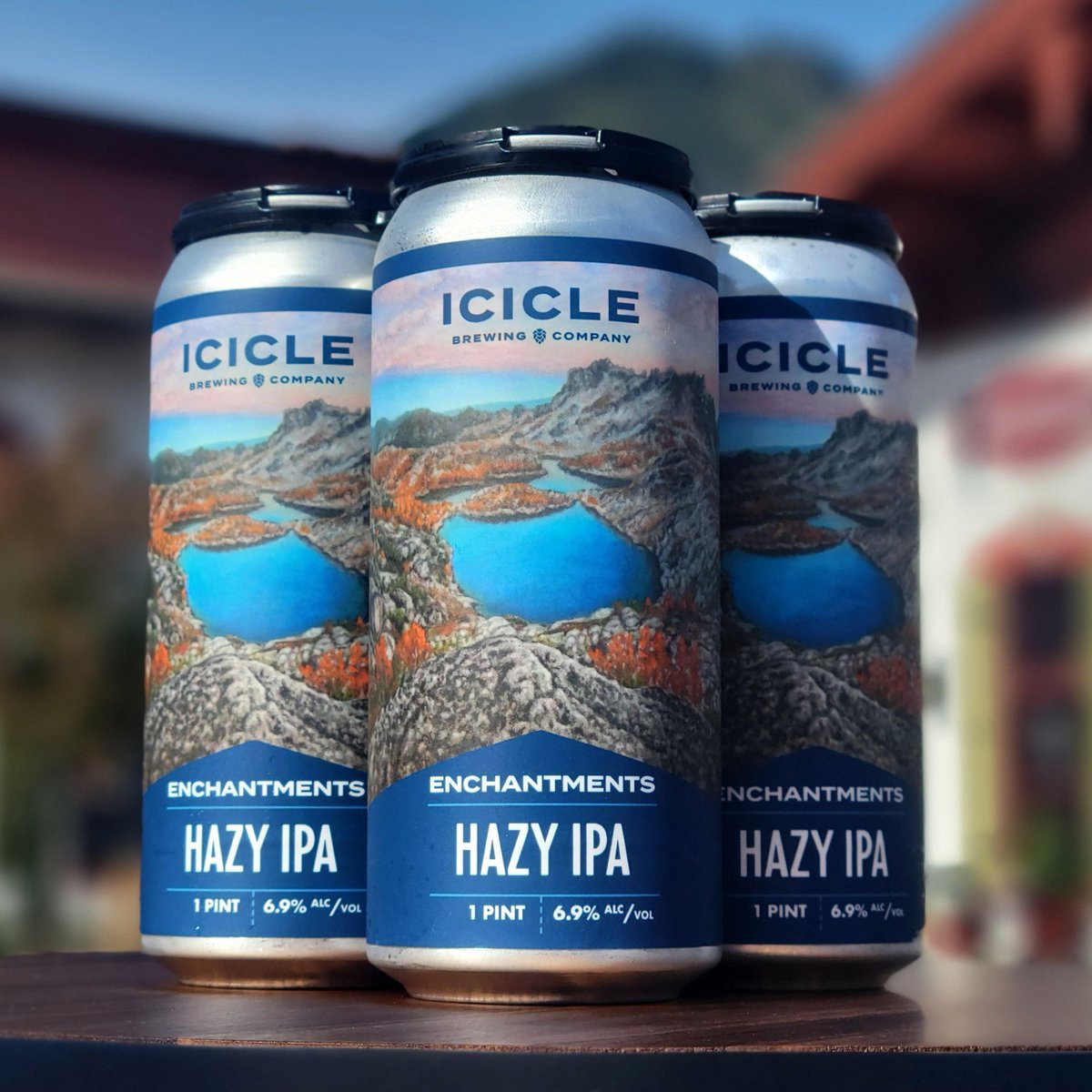 Happy Friday! It can be even happier with some tasty new Enchantments Hazy IPA - Inspiration! Now on draft and in cans at our taproom in Leavenworth, and showing up across Washington very soon! It tastes amazing and the cans look amazing thanks to local artist Nathan Tremlin.