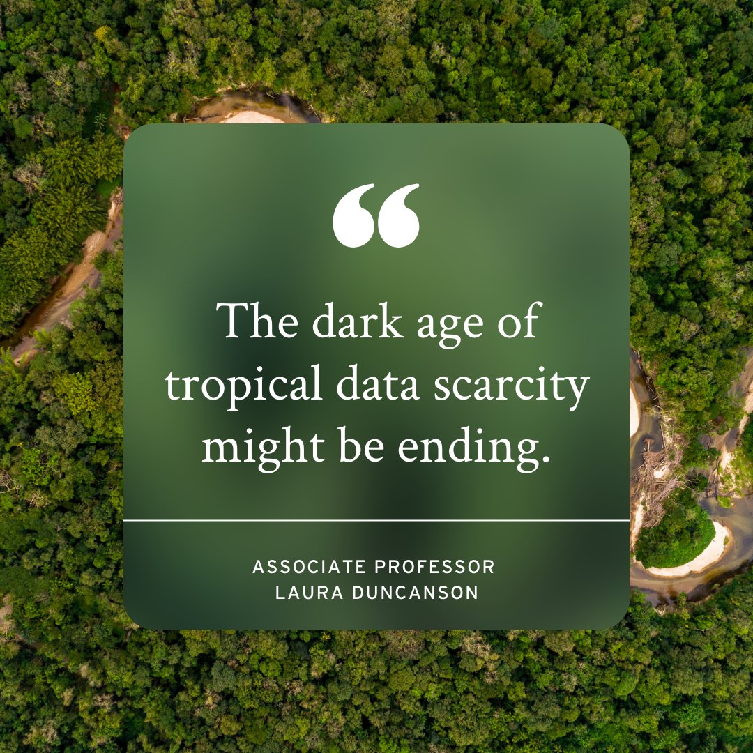 umdgeography's tweet photo. In @nytimes : Assoc Prof + @GEDI_Knights @lauraduncanson  talks about the role of satellite data to better understand how much carbon the Amazon forest stores 🛰️🌲🌳🌴 
Learn more: https://t.co/82aBxWyXX7
#remotesensing https://t.co/dJT87tVzOg