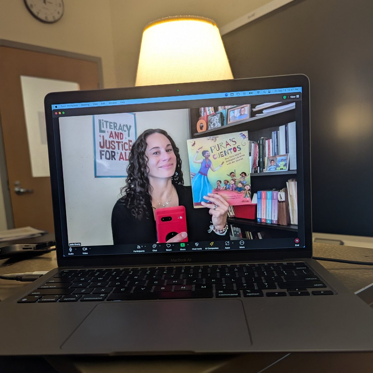 Julie Overly (@julieoteach) on Twitter photo I'm back streaming into <a href="/UpperMerionSD/">Upper Merion Area School District</a> elementary classrooms! We kicked off #HispanicHeritageMonth with the book "Pura's Cuentos," which tells the story of Pura BelprΓ©, the first Latina librarian who embodied the idea that #representationmatters through bilingual storytelling. π΅π· I'm back streaming into <a href="/UpperMerionSD/">Upper Merion Area School District</a> elementary classrooms! We kicked off #HispanicHeritageMonth with the book "Pura's Cuentos," which tells the story of Pura BelprΓ©, the first Latina librarian who embodied the idea that #representationmatters through bilingual storytelling. π΅π·