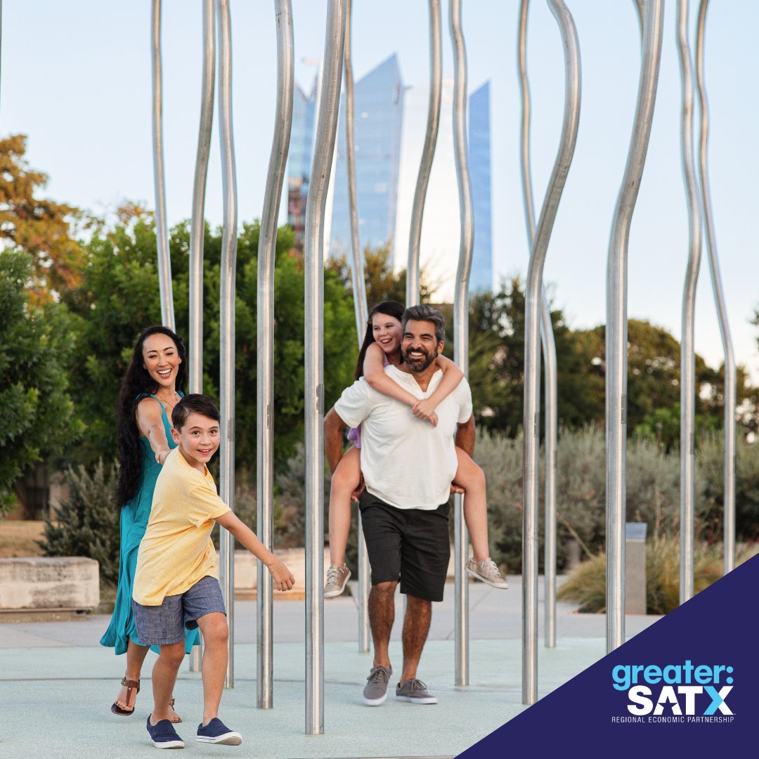 San Antonio leads the nation in population growth – again! 

SA welcomed over 22,000 new residents in 2023. It's the second year in a row that SA has claimed the title of fastest-growing city. #NewBraunfels was also in the top 10. 

hubs.li/Q02PSzWM0

#SATX #Population