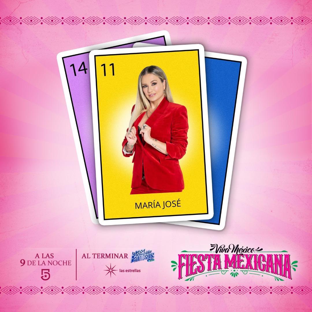 ¡¡Este 15 de Septiembre no se pierdan #FiestaMexicana por el canal 5 a las 21:00hrs !! ¡¡Viva México 🇲🇽 🥳!!