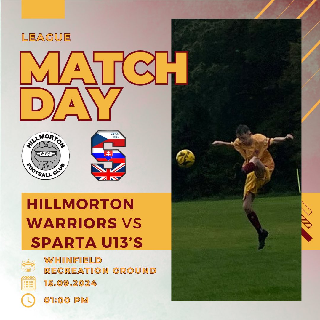 🔴🟡 THIS WEEKEND 🟡🔴

Exciting weekend ahead as we have all 3 Sparta sides in action! 

Our 1st team opponents this weekend are Stoneygate.

The veteran Spartans are away again, this week to Fleckney.

On Sunday our junior Spartans 
make the trip over to Hillmorton!

#UTS