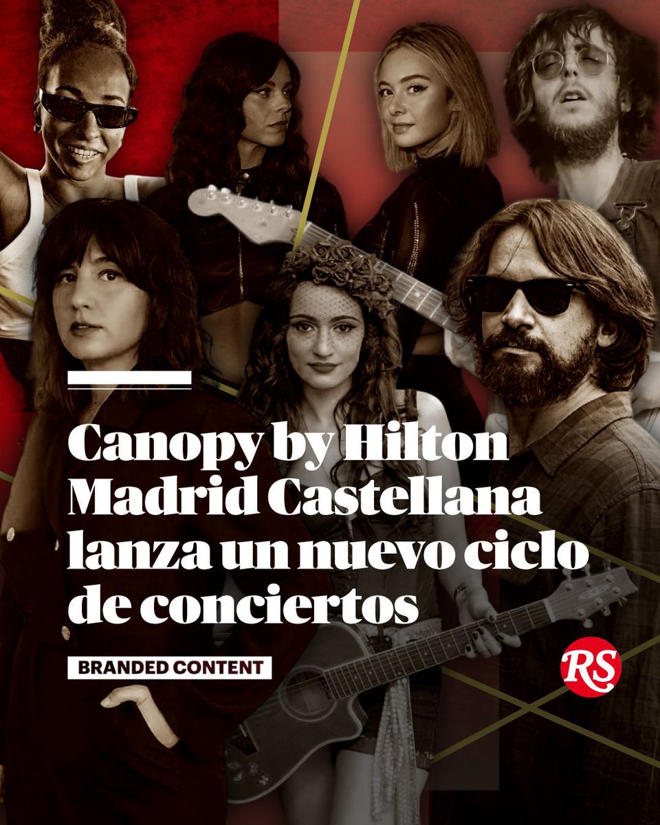 RollingStoneES's tweet photo. ¡El nuevo ciclo de conciertos de Canopy by Hilton Madrid Castellana ya está aquí! Conformado por Biuti Bambú, Rufus T. Firefly, Joana Serrat y muchos más, será una serie de noches mágicas para los amantes de la música en directo. 

#BrandedContent

https://t.co/ecjnTuMvNO https://t.co/WmTcB7POxP