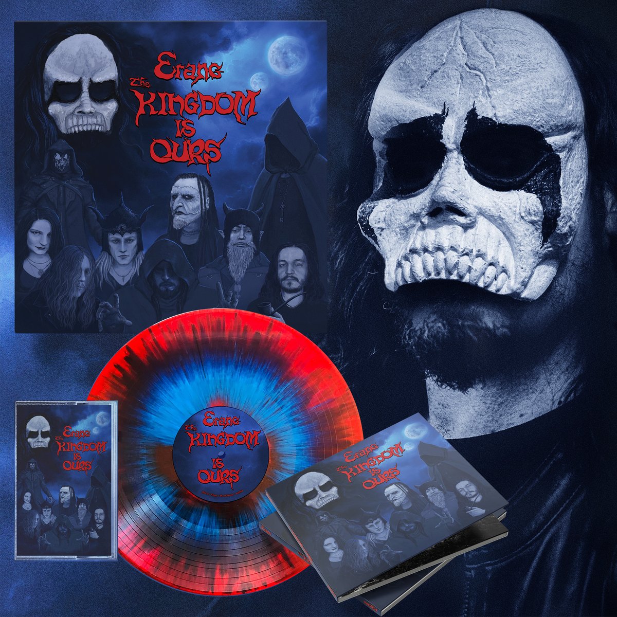 Now Available in All Physical Formats &amp; Editions at erang.bandcamp.com/album/the-king… 
or via outofseasonlabel.com

Hails to all the musicians involved in this album &amp; a huge thanks to All of You for the support since 2012... The Kingdom is Ours!
~Erang~
#dungeonsynth
#vinyl 
#tapes