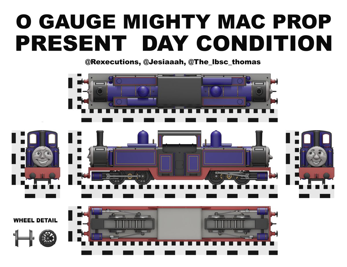 heres mighty mac

they probably had the most effort put into getting as accurate as possible as i really wanted to do them justice due to their lack of proper ruler photos and references available

would really love to see more fan models of them in the future
