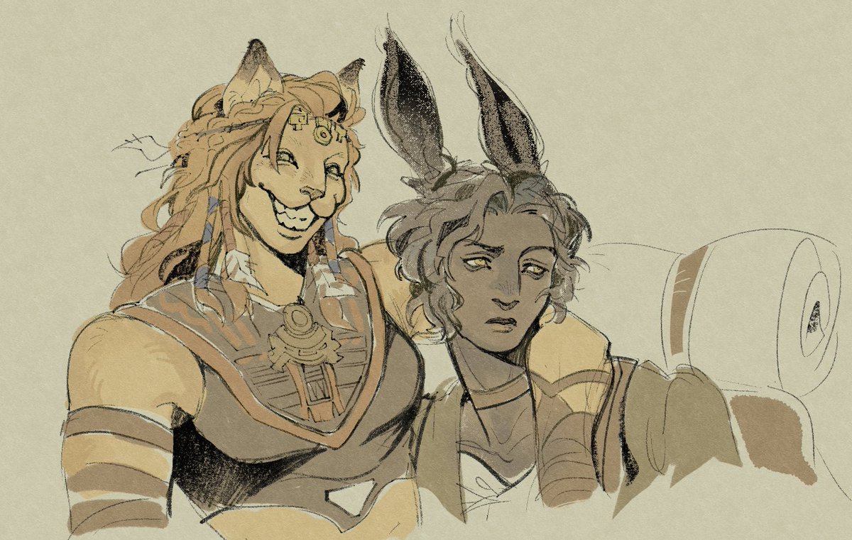 tiredparasite's tweet image. 😺🐰