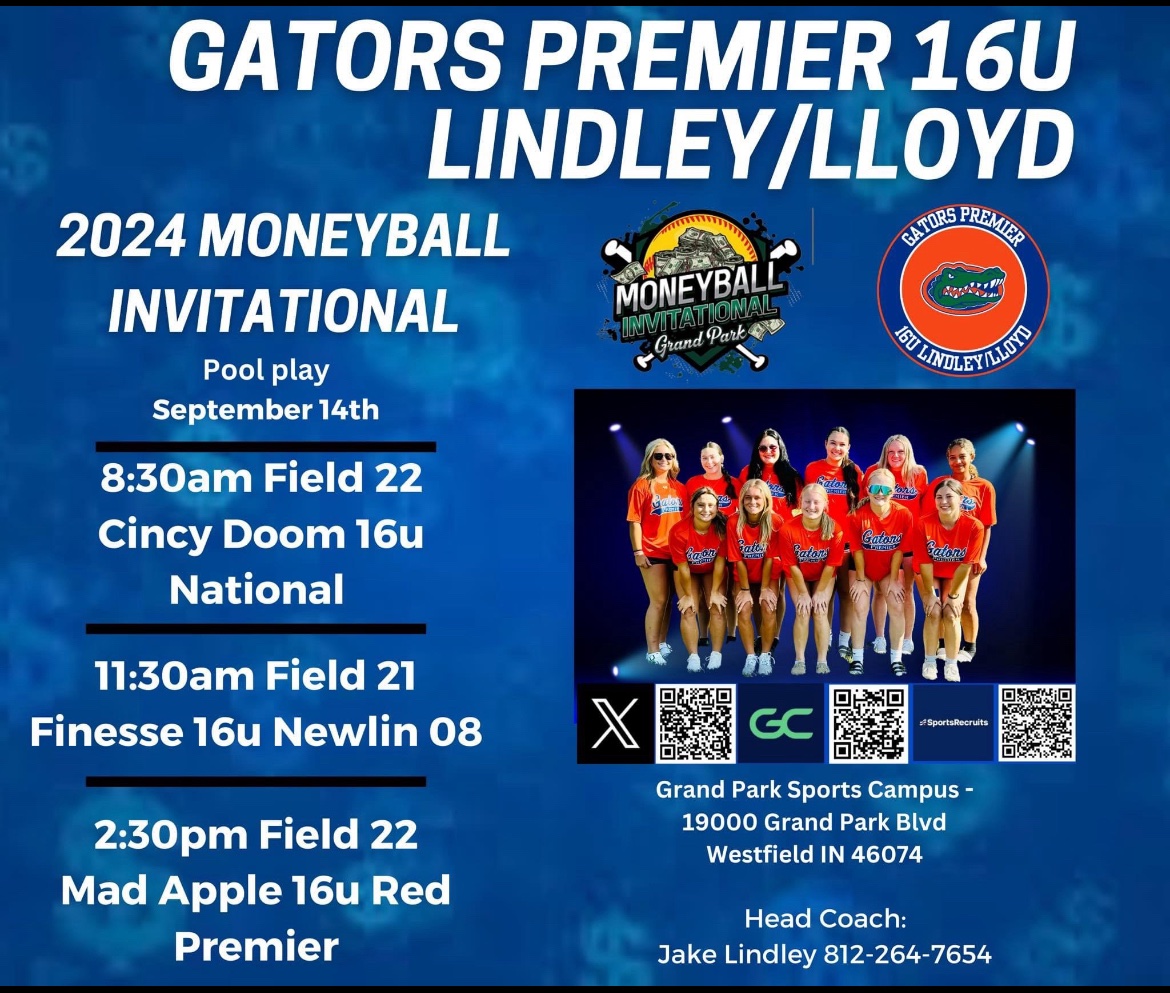 We are back in action tomorrow! Come check out the ladies of <a href="/GatorsPremier08/">Gators Premier 26/27 Lindley/Lloyd</a> !