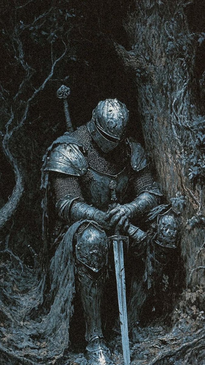 KnightWorld's tweet image. "I'm losing the war inside me."