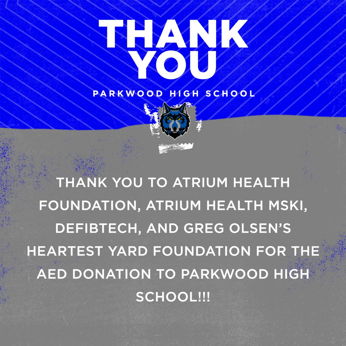 Parkwood High School Athletics tweet media