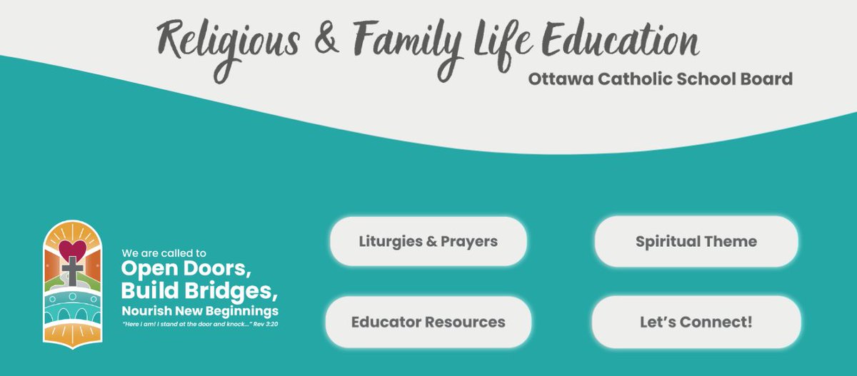 If you haven't checked out the updated Religious and Family Life website, it's a MUST! There's a great read aloud section that aligns with our new spiritual theme. sites.google.com/ocsb.ca/ocsbre… Go check it out! #ocsbLiteracy