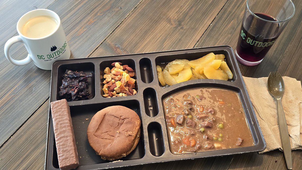 dc__outdoors's tweet photo. If you want to watch a guy eat an old Canadian MRE from 2019, head over to the channel now.
#DCOUTDOORS #mre #individualmealpack #imp #mealreadytoeat #mrereview #armyfood #militaryfood #snacksquad #teamsnacks #YouTube #YouTuber https://t.co/qsHMs86hLQ