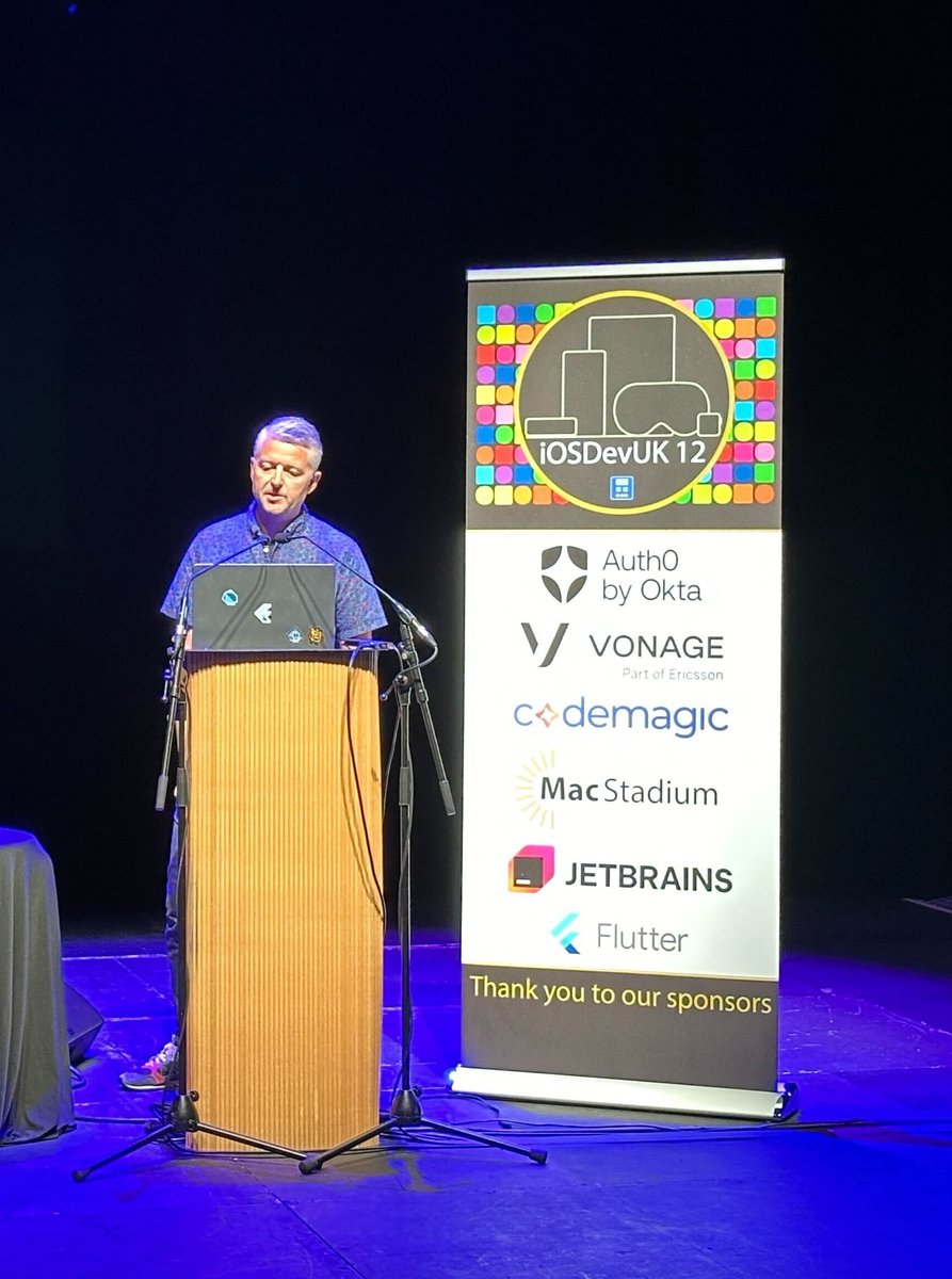 Michael Thomsen (@misvth) on Twitter photo Had the pleasure of giving a Flutter talk at <a href="/IOSDEVUK/">iOSDevUK Conference</a> iOSDevUK last week. Was great to meet up with iOS developers, but sad it meant missing <a href="/FlutterNFriends/">Flutter & Friends</a>
Next week NYC and <a href="/FlutterconWorld/">Fluttercon</a> ✈️🍎 Had the pleasure of giving a Flutter talk at <a href="/IOSDEVUK/">iOSDevUK Conference</a> iOSDevUK last week. Was great to meet up with iOS developers, but sad it meant missing <a href="/FlutterNFriends/">Flutter & Friends</a>
Next week NYC and <a href="/FlutterconWorld/">Fluttercon</a> ✈️🍎