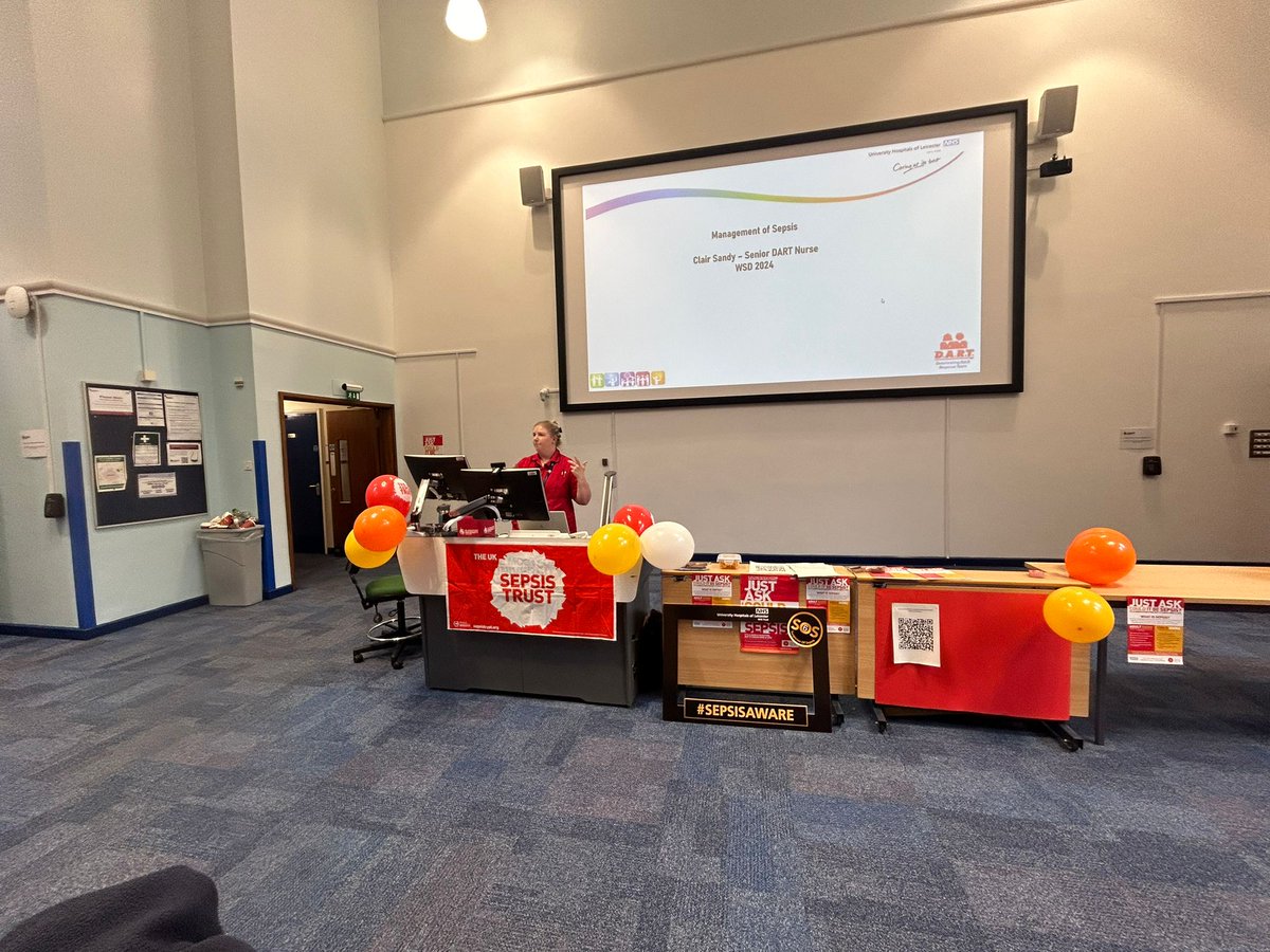DART_UHL (@dart_uhl) on Twitter photo Clair will be now talking about Management of #sepsis.
<a href="/WorldSepsisDay/">World Sepsis Day</a> @uksepsistrust @leicestershospitals
#wsd24 #sepsis #sepsisconferenceday #SepsisAwareness Clair will be now talking about Management of #sepsis.
<a href="/WorldSepsisDay/">World Sepsis Day</a> @uksepsistrust @leicestershospitals
#wsd24 #sepsis #sepsisconferenceday #SepsisAwareness