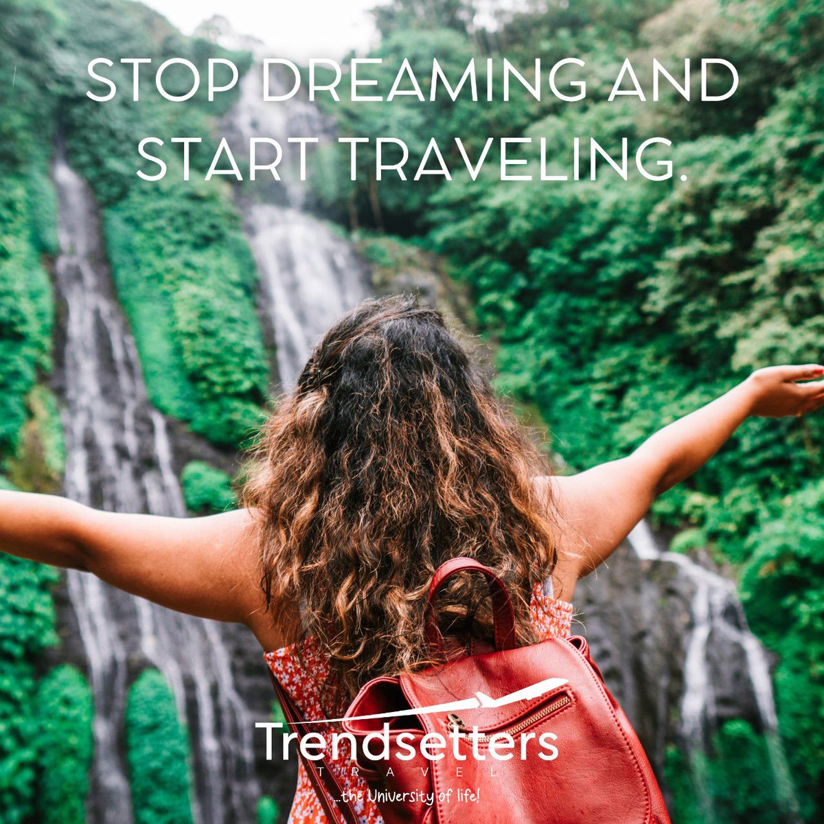 Happy weekend, friends! Let us help turn your dreams into a reality ✈️ #trendsetterstravel #trending #schooltourspecialists