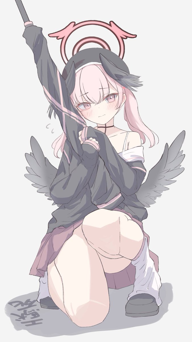 下江コハル(ブルアカ) 「」|yuharaのイラスト