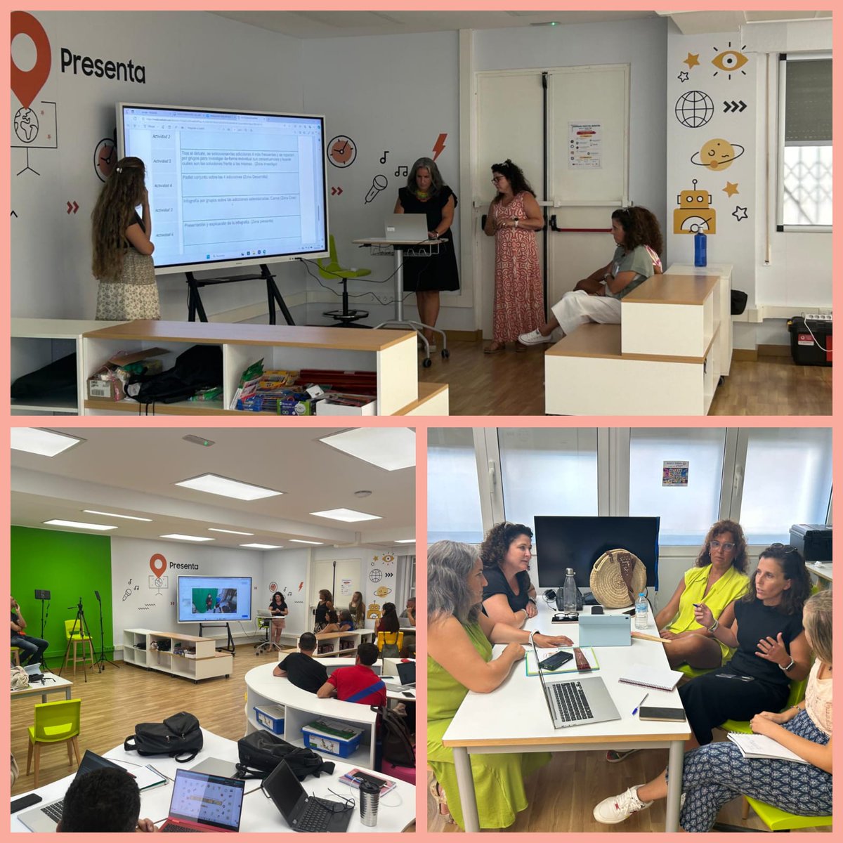 El equipo dinamizador del AdF, ha participado en el CPR de Cartagena, en las Jornadas De Formadores de centros en el modelo metodológico AdF. 
 <a href="/CPRRegionMurcia/">CPR Región de Murcia</a>
#auladelfuturo #intef #metodolologiasactivas <a href="/AdF_RdeMurcia/">Aula del Futuro Región de Murcia</a>