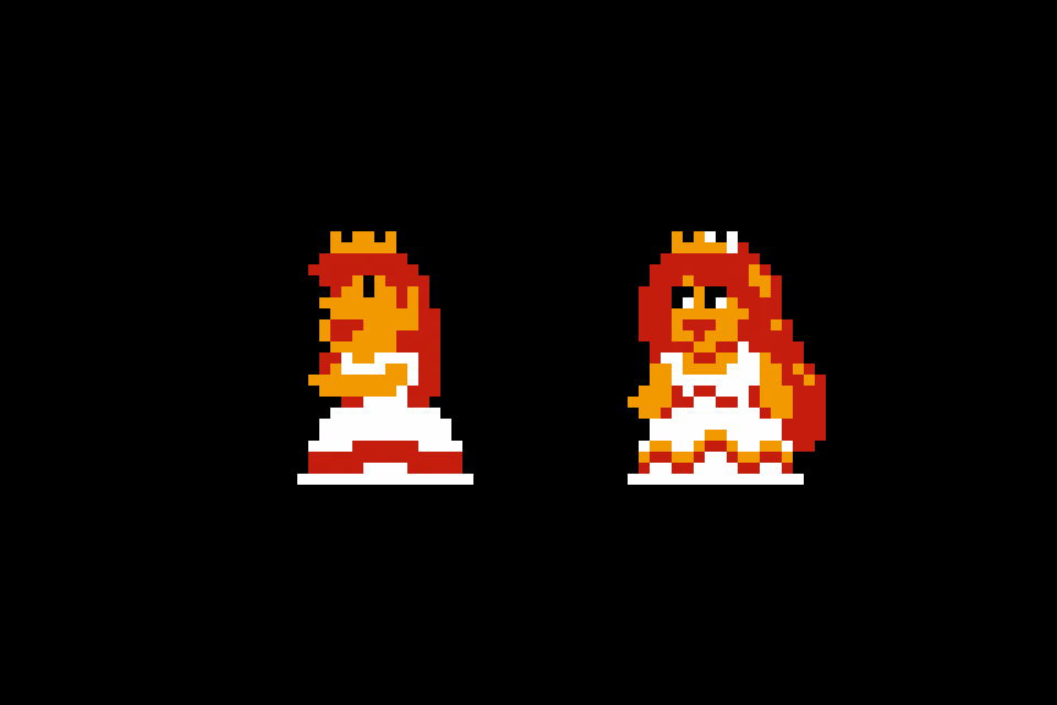 Addgames92's tweet image. My turn! 
My version of NES Princess Peach