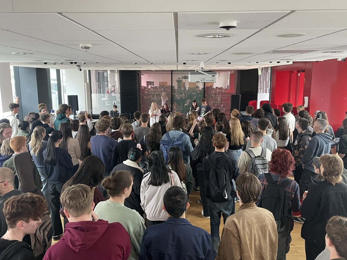 Great to see our new students performing at the end of the first week. For some, this is the first time they have performed in bands and they have done an amazing job!