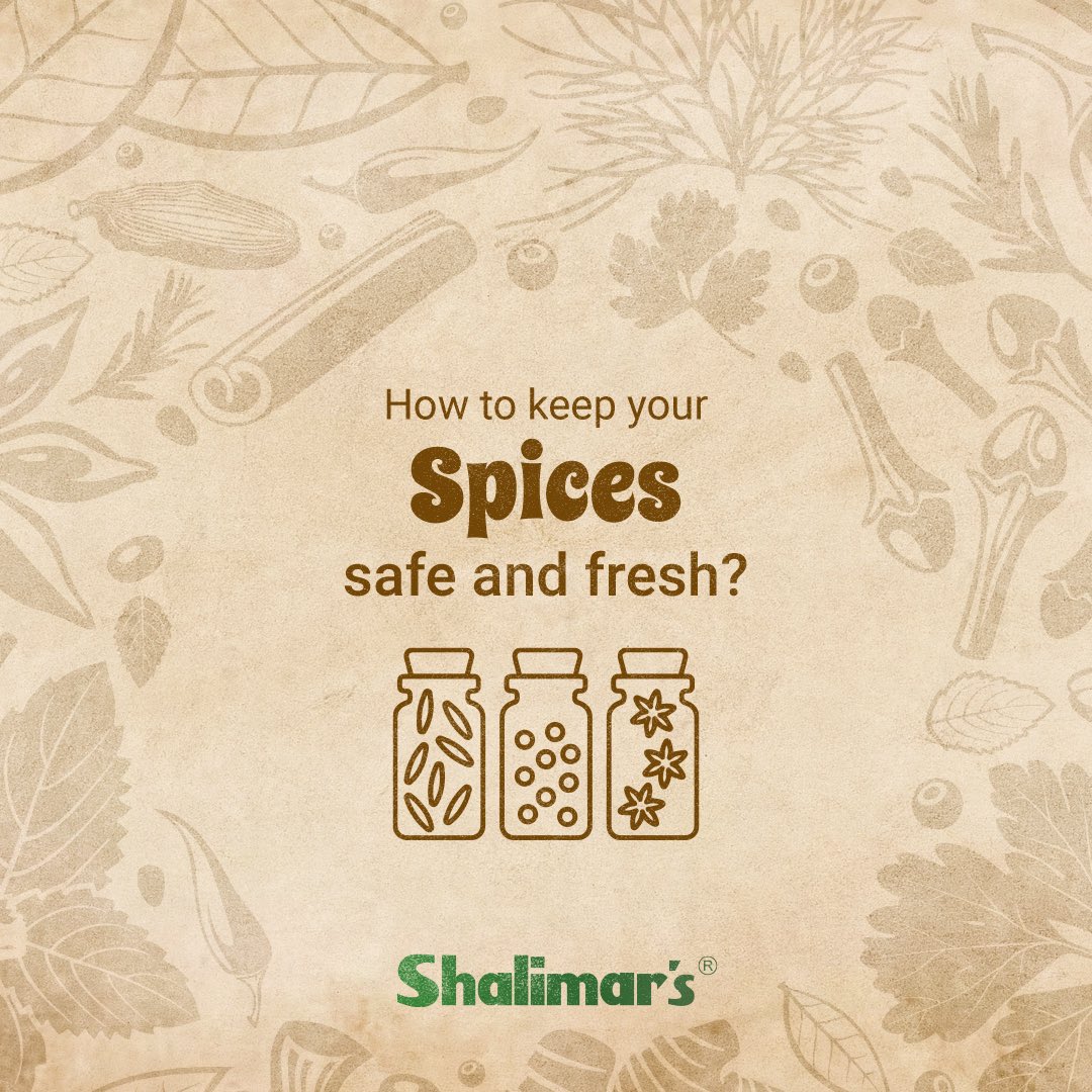 indiashalimar's tweet image. Nobody likes throwing away their favorite spices when they go bad. Use these easy tips to store your spices better and make them last longer.

#shalimars #shalimarschefpices #storagetips #tipsandtricks