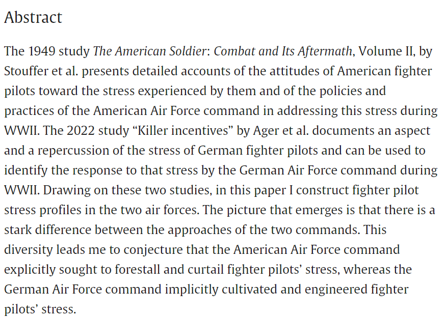 Just accepted: "Stress in the air: A conjecture", by Stark. Link: doi.org/10.1016/j.ehb.…