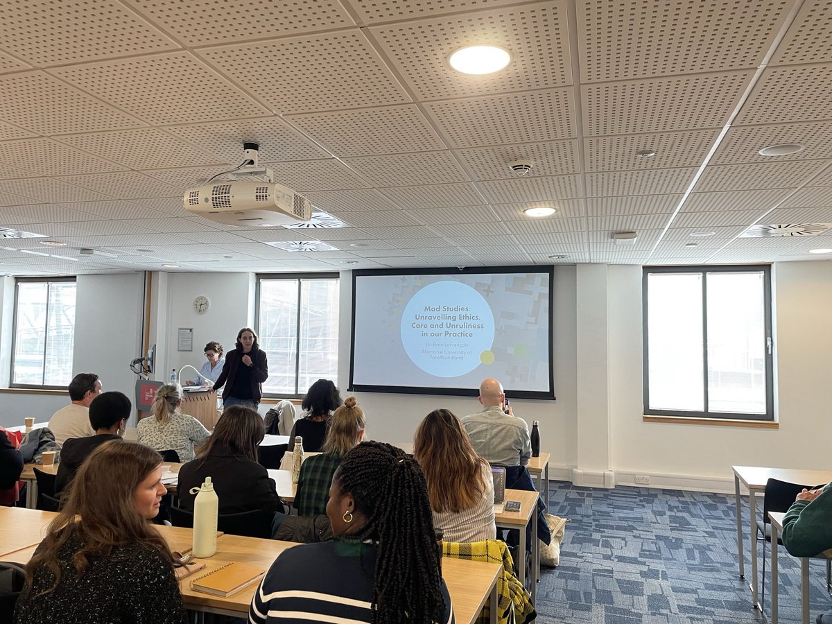 Strathclyde Social Work Social Policy KE (@strathswspke) on Twitter photo A great turnout for our departmental seminar on Mad Studies today <a href="/StrathHealthPol/">StrathHealthPolicy</a> <a href="/Neil_quinny/">Neil Quinn</a> <a href="/CrimSocJust/">Criminal and Social Justice at Strathclyde</a> A great turnout for our departmental seminar on Mad Studies today <a href="/StrathHealthPol/">StrathHealthPolicy</a> <a href="/Neil_quinny/">Neil Quinn</a> <a href="/CrimSocJust/">Criminal and Social Justice at Strathclyde</a>