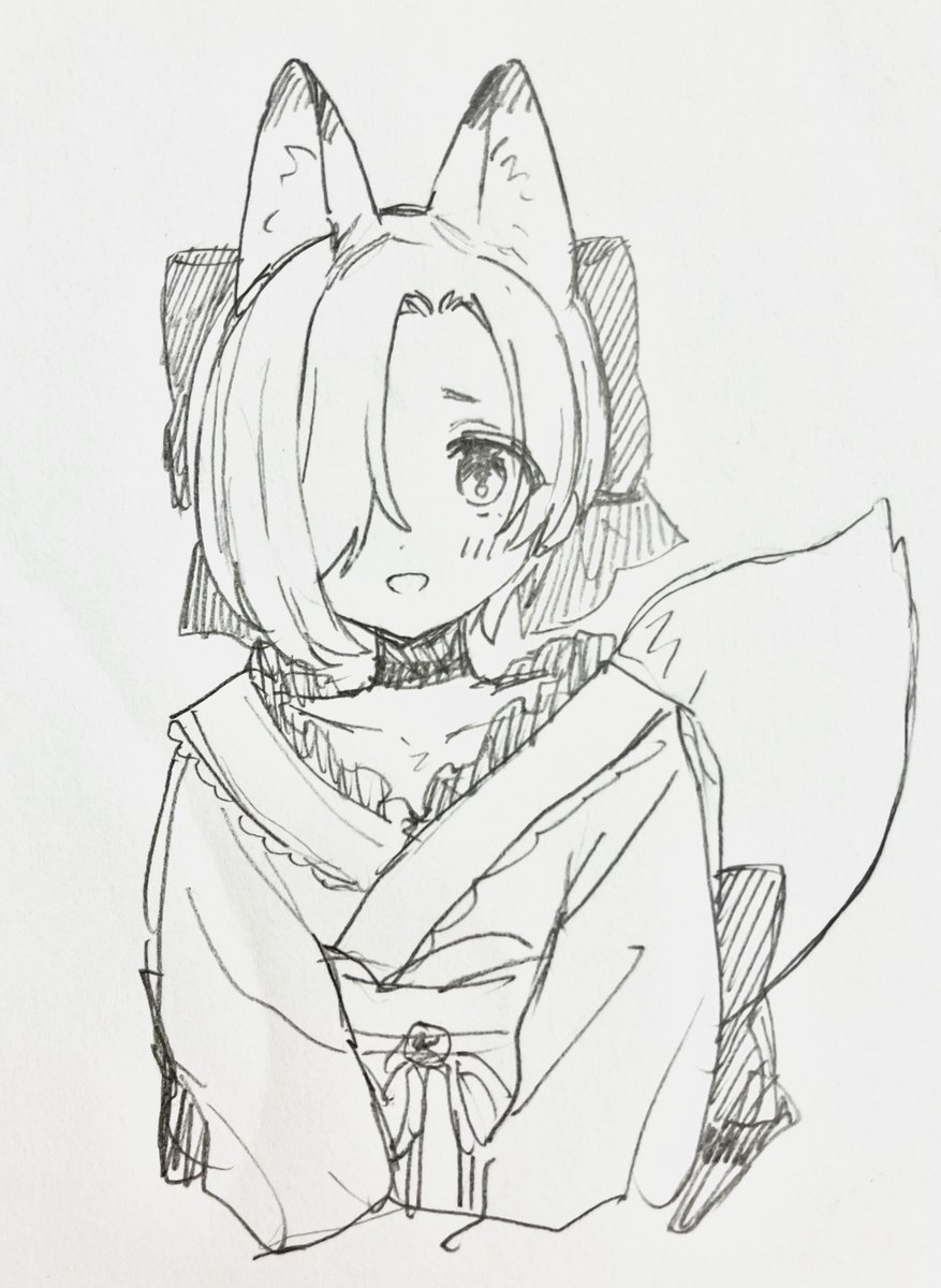 白坂小梅 「いいね」|ちよこのイラスト