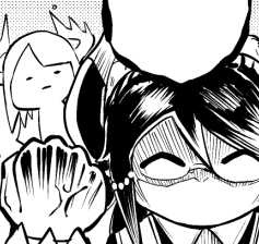 進捗の翁。今日はだいぶ描いたので良しとしよう 