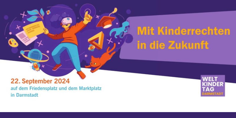 „70 Jahre Weltkindertag – Mit Kinderrechten in die Zukunft“: Großes Familienfest in der Darmstädter Innenstadt am 22. September dlvr.it/TDBhlt