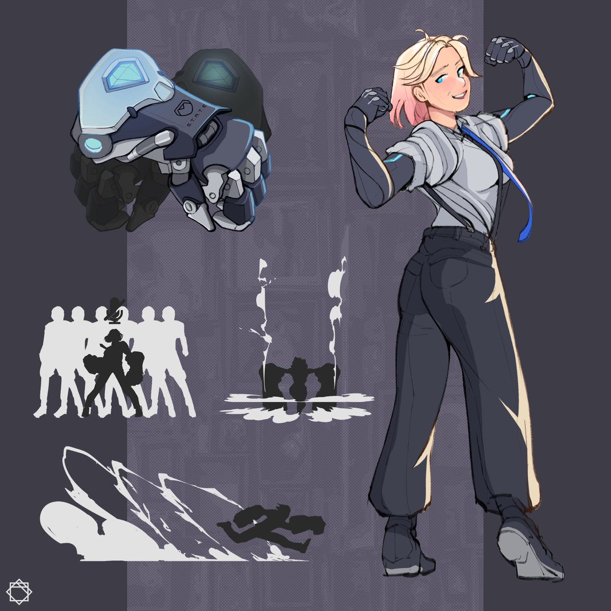 OC Olga Avramović - Flex pose and VFX