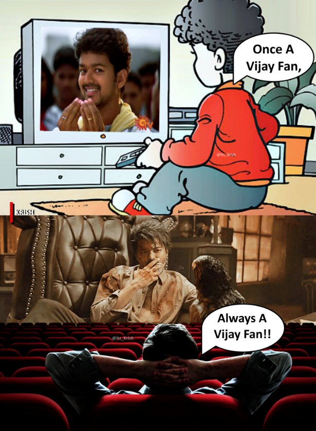 ltz_Krish's tweet image. Once a Vijay Fan, Always a Vijay Fan❤️