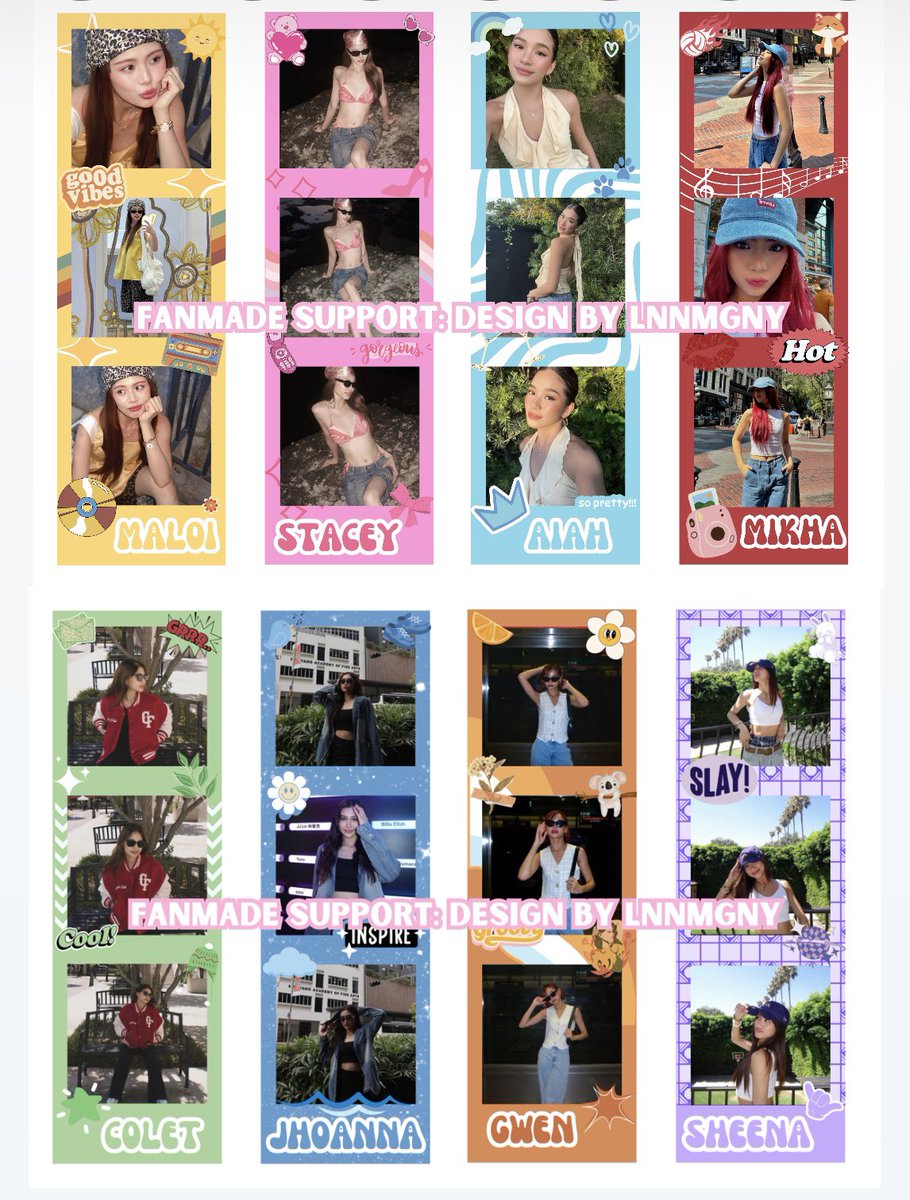 starryleii's tweet photo. GRAND BINIVERSE D1 FREEBIES
(1:1 ratio)

ᡣ𐭩 fan support by: @lnnmgny 
ᡣ𐭩 photo series from @BINI_ph and BINI members ig posts 
ᡣ𐭩 will also include random stickers/PCs
ᡣ𐭩 open for trade
ᡣ𐭩 open for donations/sponsorship for printing 🫶🏼

see you on GBV D1, bl♾️ms! 🌸 https://t.co/dV1hIMZ591