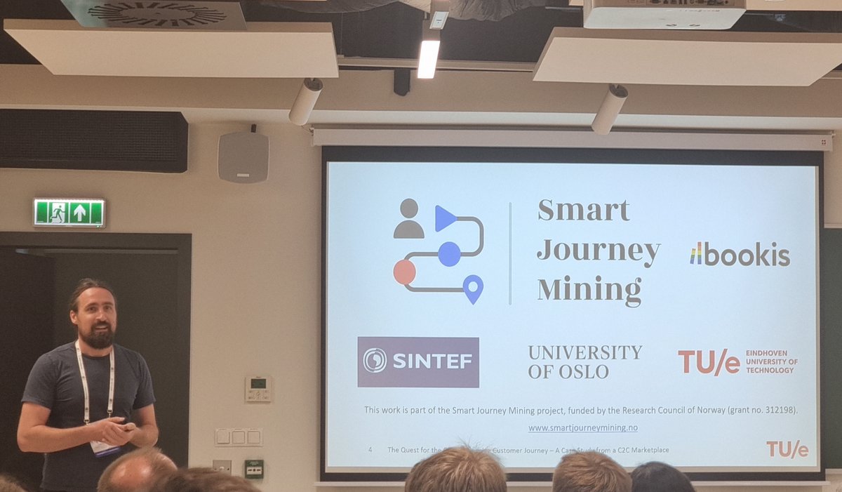 Smart Journey Mining project (@sjm_project) on Twitter photo Felix <a href="/fmannhardt/">Felix Mannhardt</a> just presented our paper, 'The Quest for the Comprehensive Customer Journey', at the #BPM Conference Industry Forum! Huge thanks to Bookis for providing the case and co-authoring. Dive into the full paper here: link.springer.com/chapter/10.100… Felix <a href="/fmannhardt/">Felix Mannhardt</a> just presented our paper, 'The Quest for the Comprehensive Customer Journey', at the #BPM Conference Industry Forum! Huge thanks to Bookis for providing the case and co-authoring. Dive into the full paper here: link.springer.com/chapter/10.100…