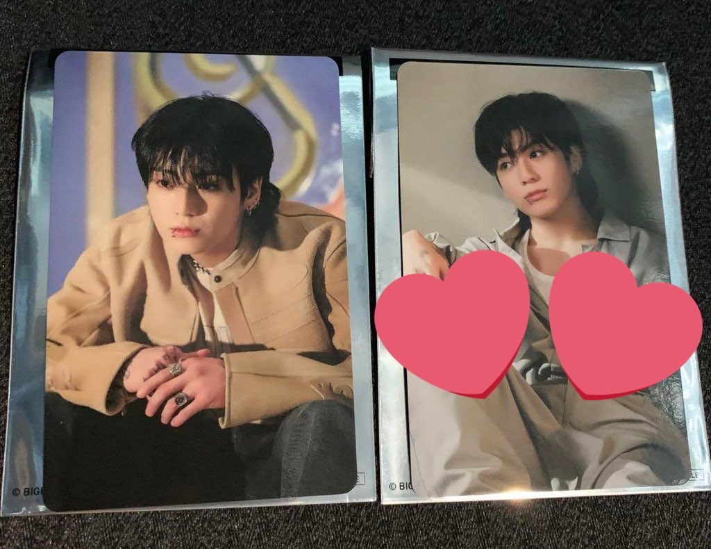 y_u_369's tweet photo. @absorbedinth7 初めまして！FF外からすみません失礼します🙇‍♀️
右のジョングクと交換していただくことは可能でしょうか？
+アルファでおまけもお付けします
交換決まり次第、現物とID付きのお写真をお送りします
ご検討よろしくお願いいたします(＞人＜;) https://t.co/SoAXiYuSQe