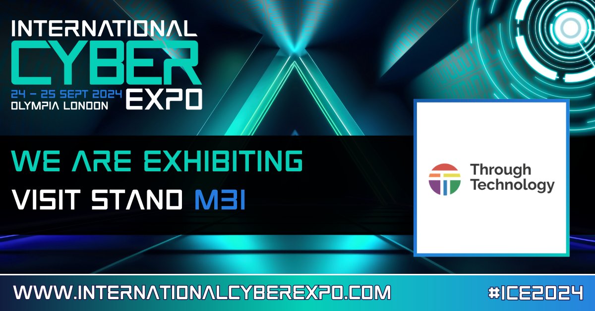 🎉 We are excited to announce that Through Technology Limited will be exhibiting at International Cyber Expo 2024! 🌐

📌Visit them on Stand M31

Register and secure your pass now!🔗 hubs.la/Q02PFV_r0 #ICE2024 #cybersecurity #cyberawareness