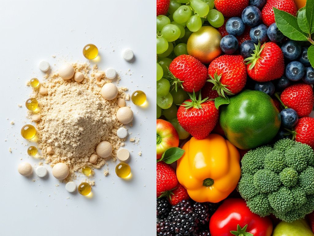 1/ Do you think vitamins are key to healthy nutrition? Think again!
Vitamin overdosing can even be dangerous.

Did you know that 85% of the antioxidants your body needs aren't vitamins at all? 
Enter phytonutrients - nature's overlooked powerhouse. Let's dive in. 🧵👇🏻
#longevity