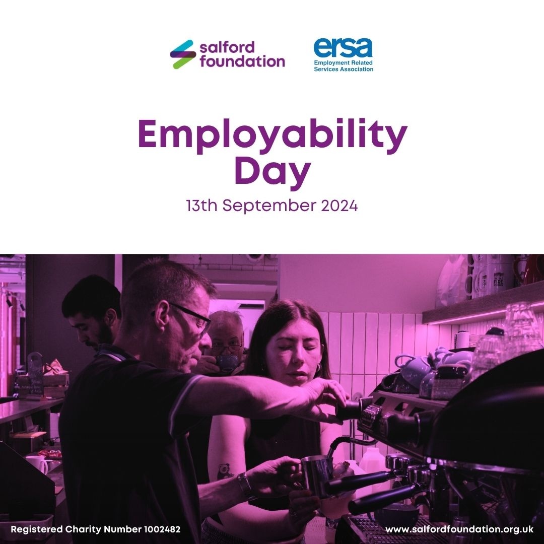 SalfordFDN's tweet image. EMPLOYMENT SUPPORT FOR EVERY CITIZEN 🙌 #WorkingForBetterWork #EmpDay2024 @ersa_news 
Are you looking for support getting back into work? Get in touch and find out how we can help you! 👇
📧 enquiries@salfordfoundation.org.uk 
📞 0161 787 8500