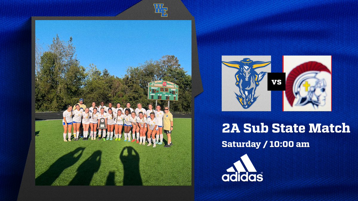 LR Soccer will play Saturday Morning in a 2A Sub State Match against Christian Academy of Louisville.  The match begins at 10 am and is at WEHS. Tickets are online and the link is listed below. 

Link: gofan.co/event/1701322