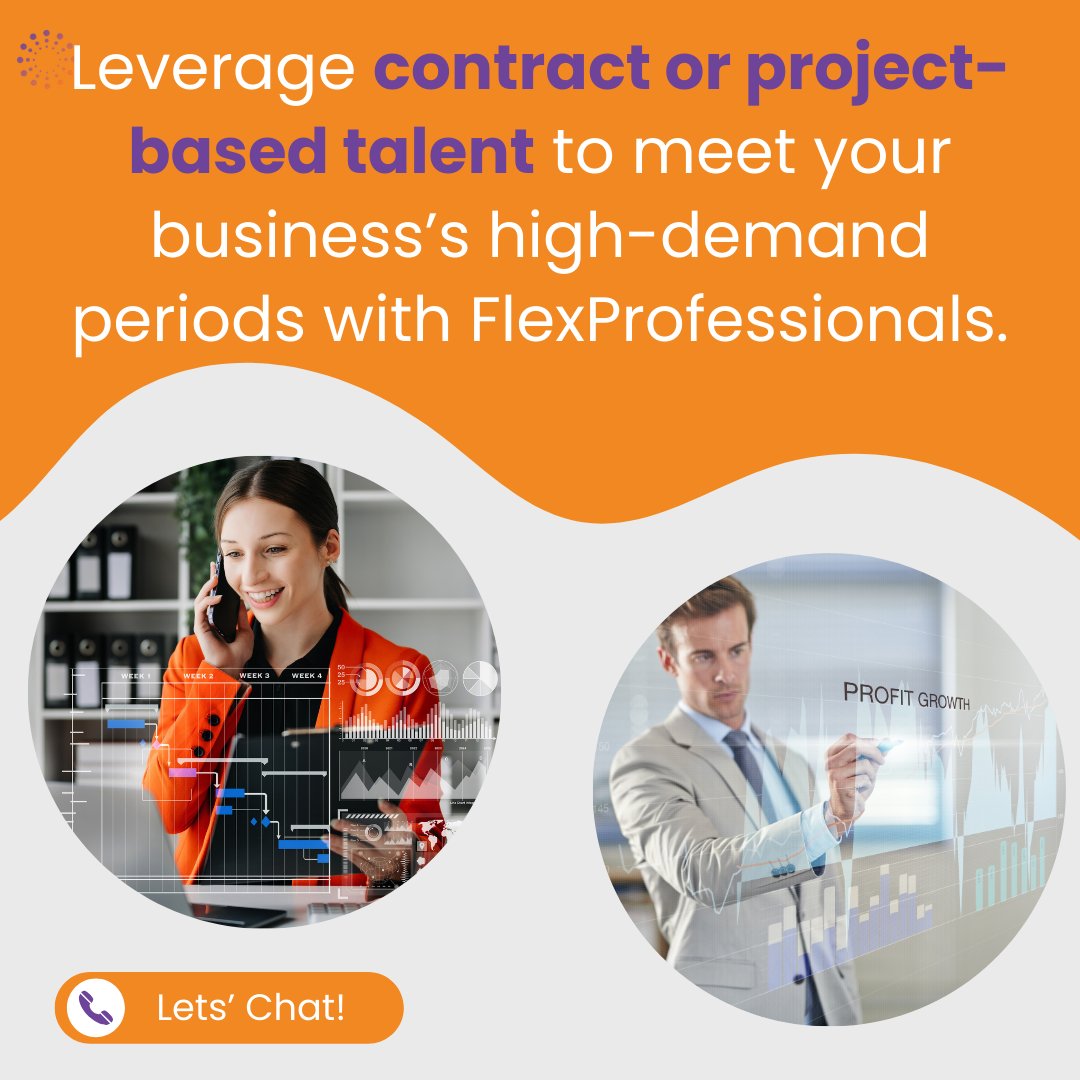 FlexProfessionals (@flexparttime) on Twitter photo How do you handle your business's peak demand?  🤸♀️ Temporarily expand your team, 💁♀️bring in skilled professionals for projects, ⚙️ utilize contract staff. Let's talk about how we can help your #business growth: ow.ly/XfqS50Tlk7h How do you handle your business's peak demand?  🤸♀️ Temporarily expand your team, 💁♀️bring in skilled professionals for projects, ⚙️ utilize contract staff. Let's talk about how we can help your #business growth: ow.ly/XfqS50Tlk7h