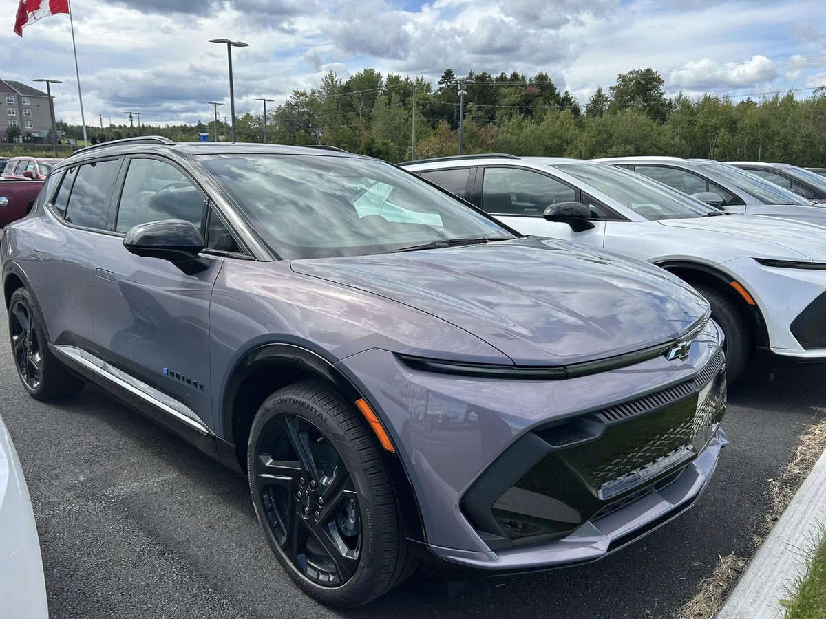 FoxChevrolet's tweet photo. Experience the remarkable RS Equinox EV with AWD, heated seats, adaptive cruise, and more safety features. Get $10,000 tax credits and an extra $1200 for Costco members this month. Lease for $323 biweekly OAC. Visit Fox Chevrolet Cadillac! https://t.co/oOJZDSWdwP