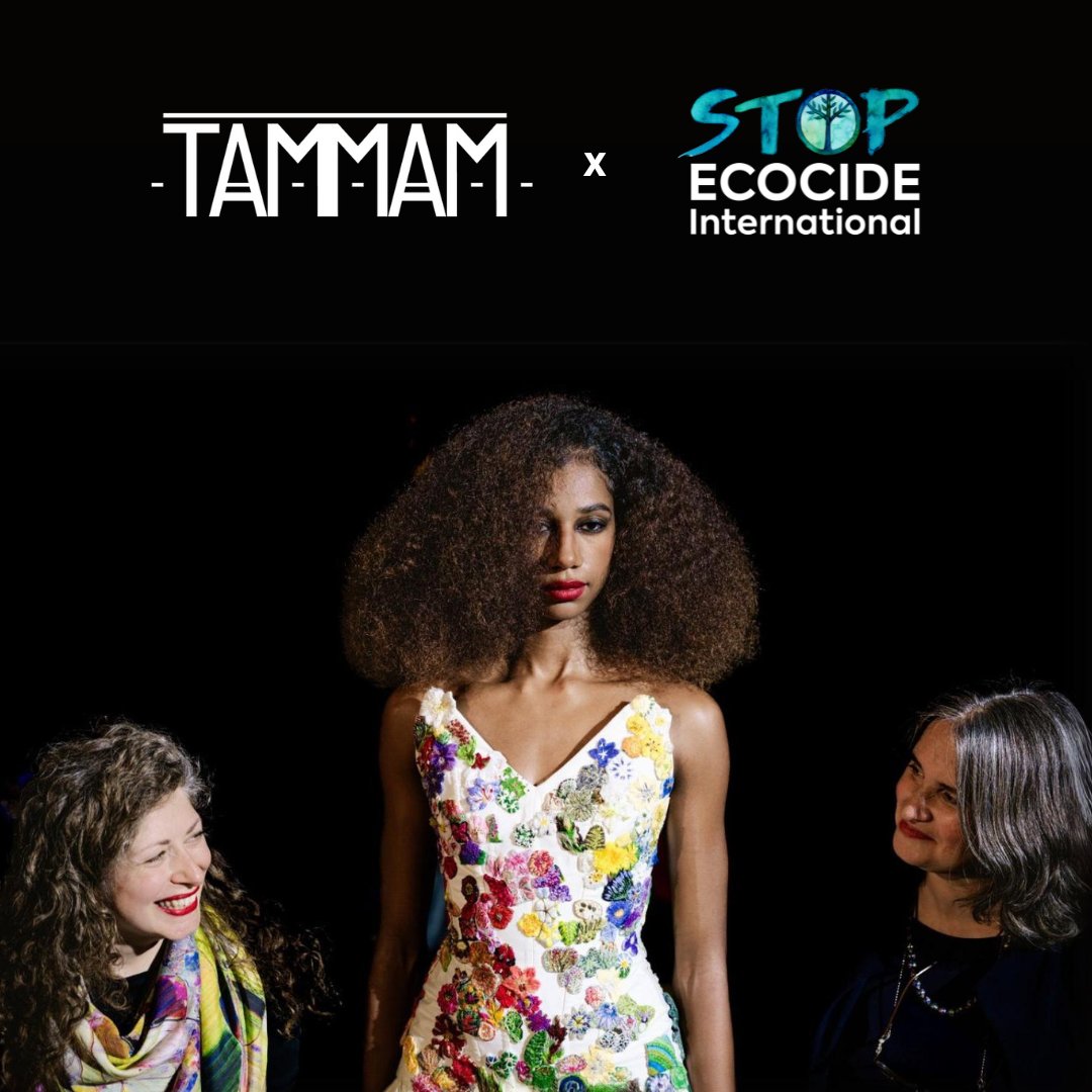 Stop Ecocide International (@ecocidelaw) on Twitter photo Sneak peek from last night’s INCREDIBLE @HouseofTammam x Stop Ecocide International #LFW40 show!🌍✨
📸 Lucy Tammam w/ our CEO <a href="/Jojo_Mehta/">Jojo Mehta</a> + model Eve Taylor in stunning One Dress: PLANET.
Full photo-story to come!
👉 tammam.co.uk/onedress
#StopEcocide (C) Steve Best Sneak peek from last night’s INCREDIBLE @HouseofTammam x Stop Ecocide International #LFW40 show!🌍✨
📸 Lucy Tammam w/ our CEO <a href="/Jojo_Mehta/">Jojo Mehta</a> + model Eve Taylor in stunning One Dress: PLANET.
Full photo-story to come!
👉 tammam.co.uk/onedress
#StopEcocide (C) Steve Best