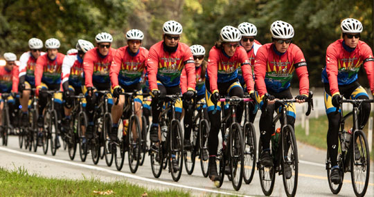 Cst. Warren Kongus, North Cowichan/Duncan RCMP &amp; 2024 <a href="/TourdeRock/">Tour de Rock</a> rider will join us at 7:20. .The team will be presented their official jerseys at a ceremony this afternoon.