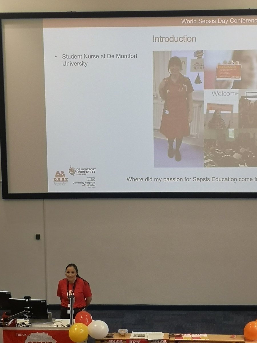DART_UHL (@dart_uhl) on Twitter photo What a way of ending <a href="/WorldSepsisDay/">World Sepsis Day</a>, <a href="/KatieLuker22/">Katie Luker RN</a> sharing her personal story.
<a href="/UKSepsisTrust/">The UK Sepsis Trust</a> <a href="/Leic_hospital/">Leicester's Hospitals</a> #wsd24 #sepsis #sepsisconferenceday #SepsisAwareness What a way of ending <a href="/WorldSepsisDay/">World Sepsis Day</a>, <a href="/KatieLuker22/">Katie Luker RN</a> sharing her personal story.
<a href="/UKSepsisTrust/">The UK Sepsis Trust</a> <a href="/Leic_hospital/">Leicester's Hospitals</a> #wsd24 #sepsis #sepsisconferenceday #SepsisAwareness