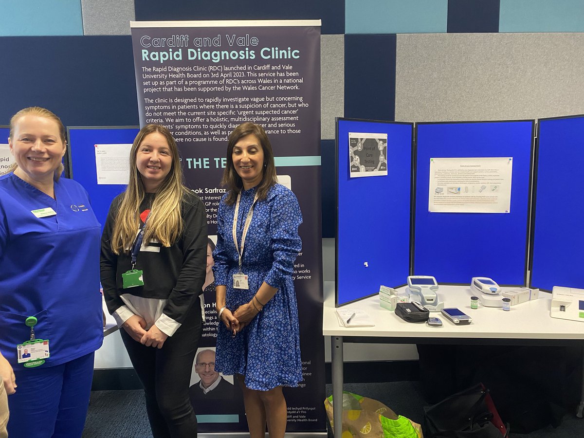 The rapid diagnosis clinic is ensuring timely diagnostics and treatment for patients presenting  with vague symptoms #WorldPatientSafetyDay <a href="/CAVUHB/">CardiffandVale UHB</a>