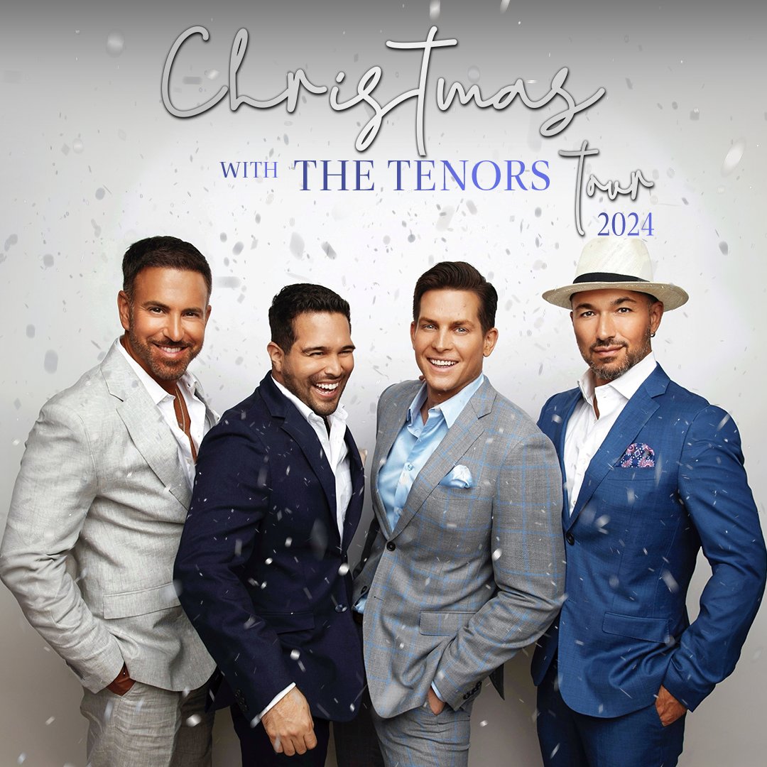 Tickets for the Christmas With The Tenors Tour are on-sale today - tenorsmusic.com/shows