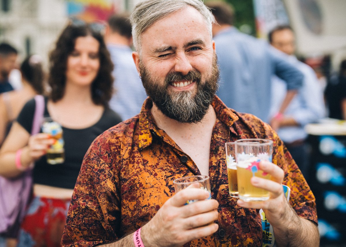 papped at the beer festival