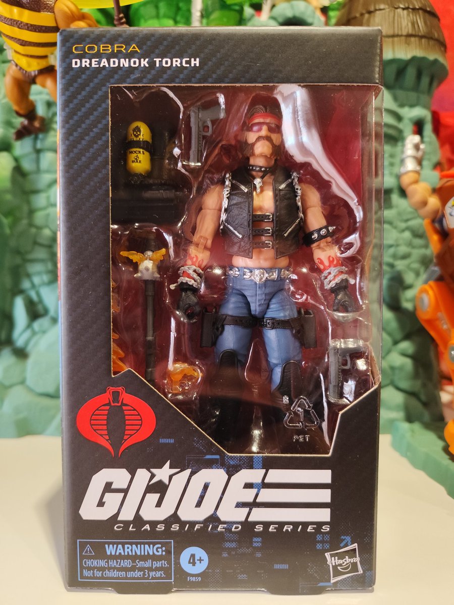 ManuGz3's tweet image. Vamos calentando motores para la #PulseCon con la llegada de Torch, otro miembro de los dreadnoks 🔥🔥 #GIJoe #GIJoeClassified