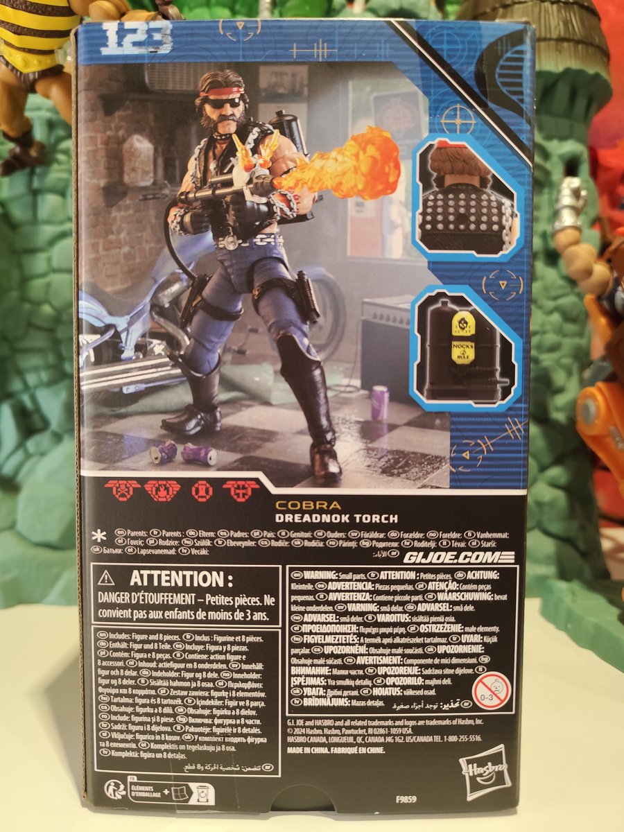 ManuGz3's tweet image. Vamos calentando motores para la #PulseCon con la llegada de Torch, otro miembro de los dreadnoks 🔥🔥 #GIJoe #GIJoeClassified